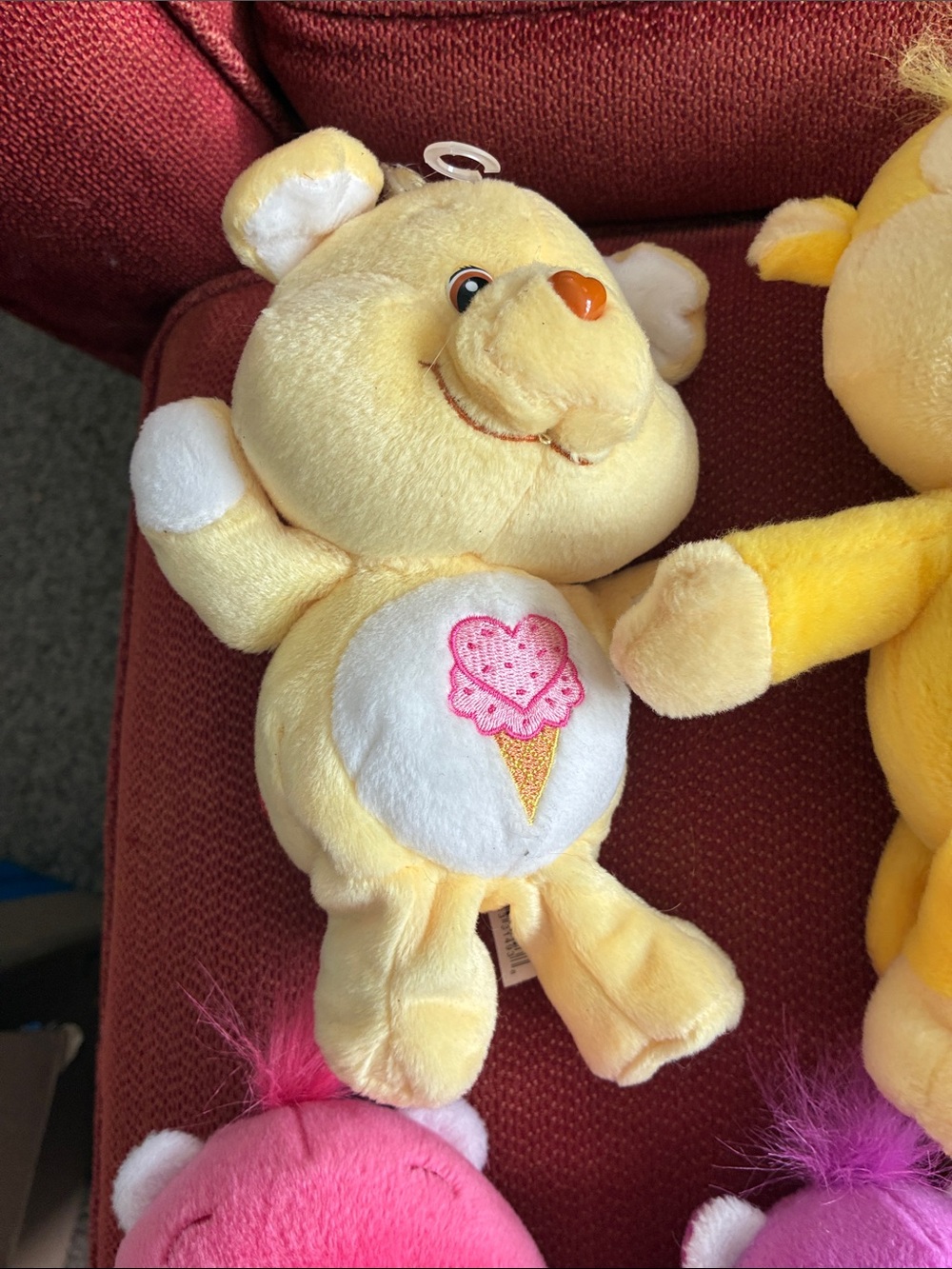Vintage Care Bears Plush Collection - set of nine - Picture 2 of 10